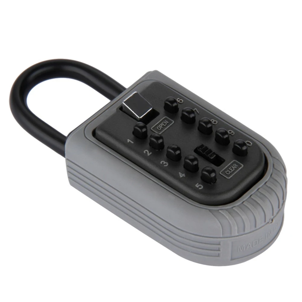 Ящик для хранения ключей с замком и крючком 10 цифр кодовый замок паролем