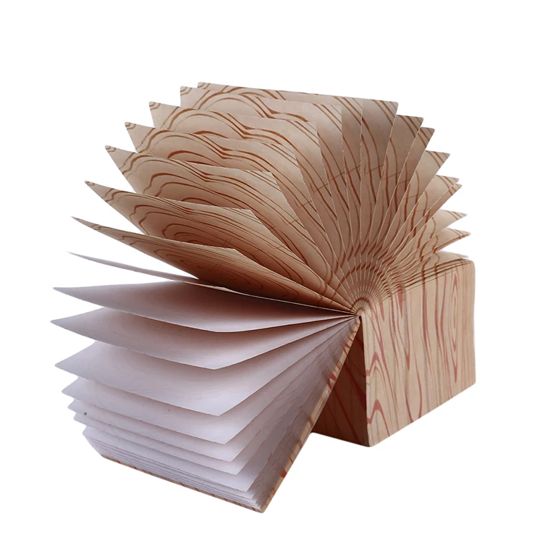 Блокнот с изображением природы блокнот деревянной печатью для планировщика мини