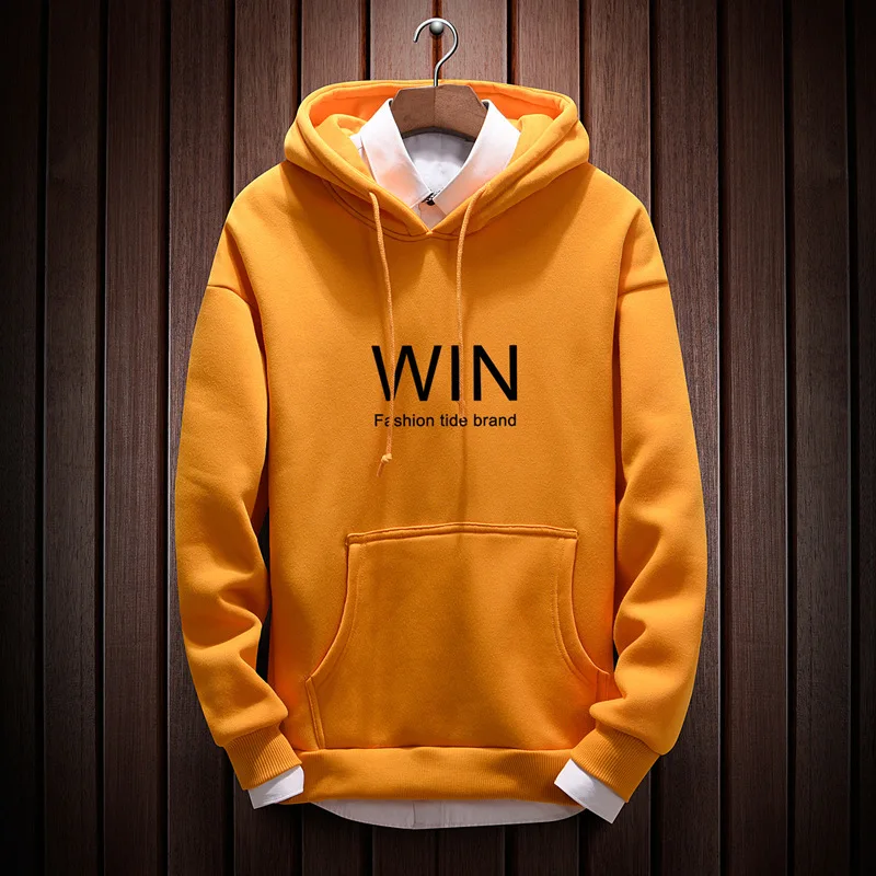 

men's velet hooded win letter printing hoodies sweatshirt men loose hip hop hipster hoodies pullovers couple clothing streetwear