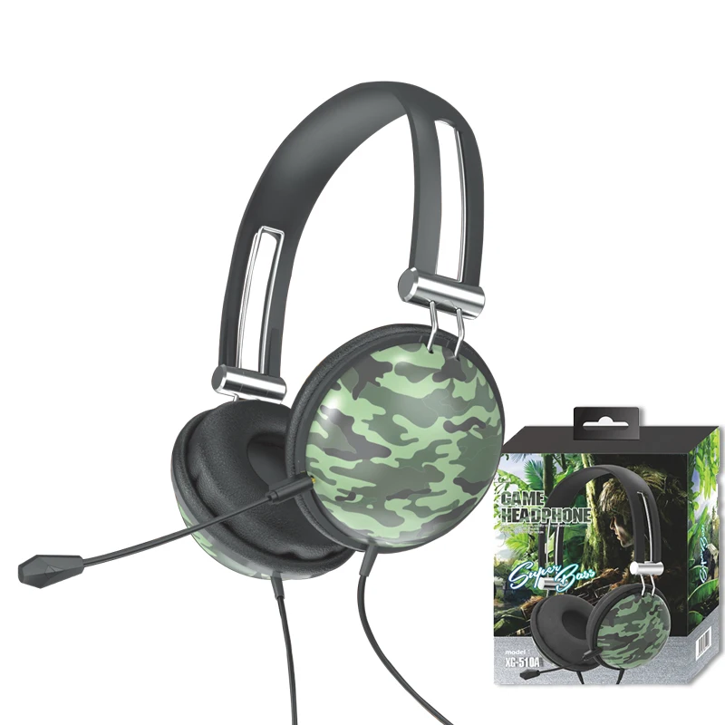 

Sport Headphone Wired Earphone Gaming For Xbox Ps4 Playstation 4 Mobile Phone Headset with Microphone