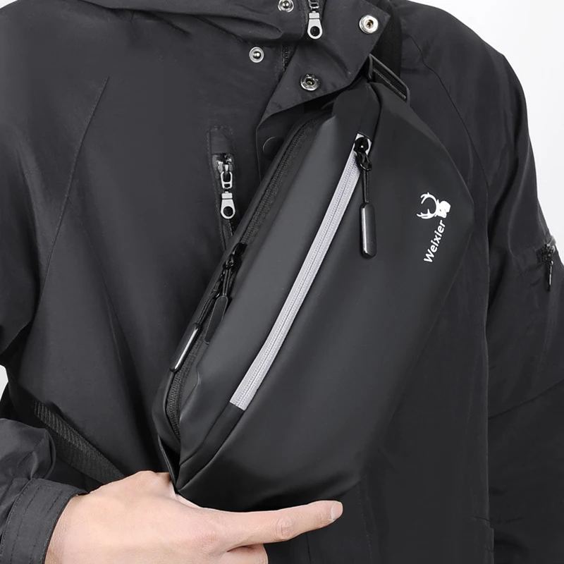 2021 New Men's Waist Bag Young College Students Travel Outdoor Sports Men Messenger Waterproof Fashion Chest bag |