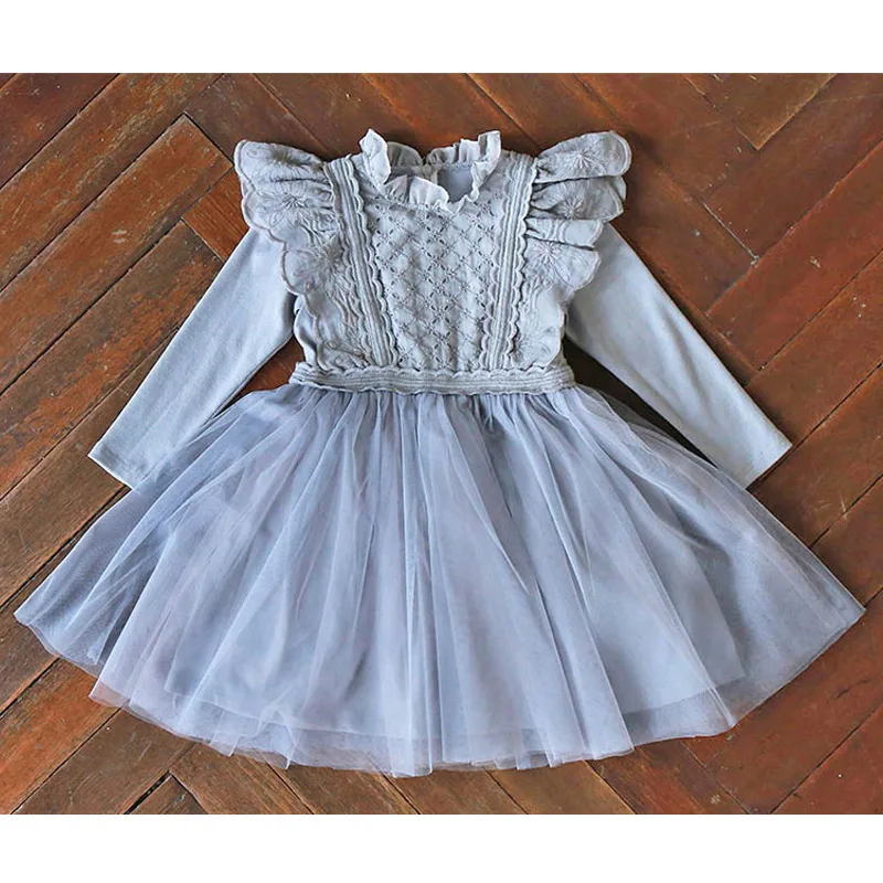 

Girls Princess Dresses for Girls Christmas Clothes Lace Party Costume Children Elegant Prom Frocks 2-12Y Girls Casual Wear CL495