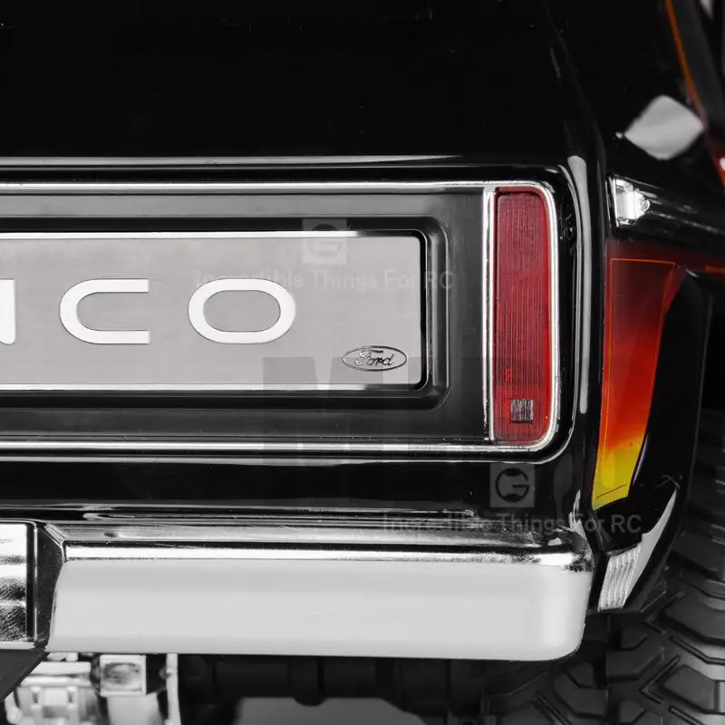 Модель автомобиля GRC подъемные ворота металлическая пластина значка для Traxxas TRX-4