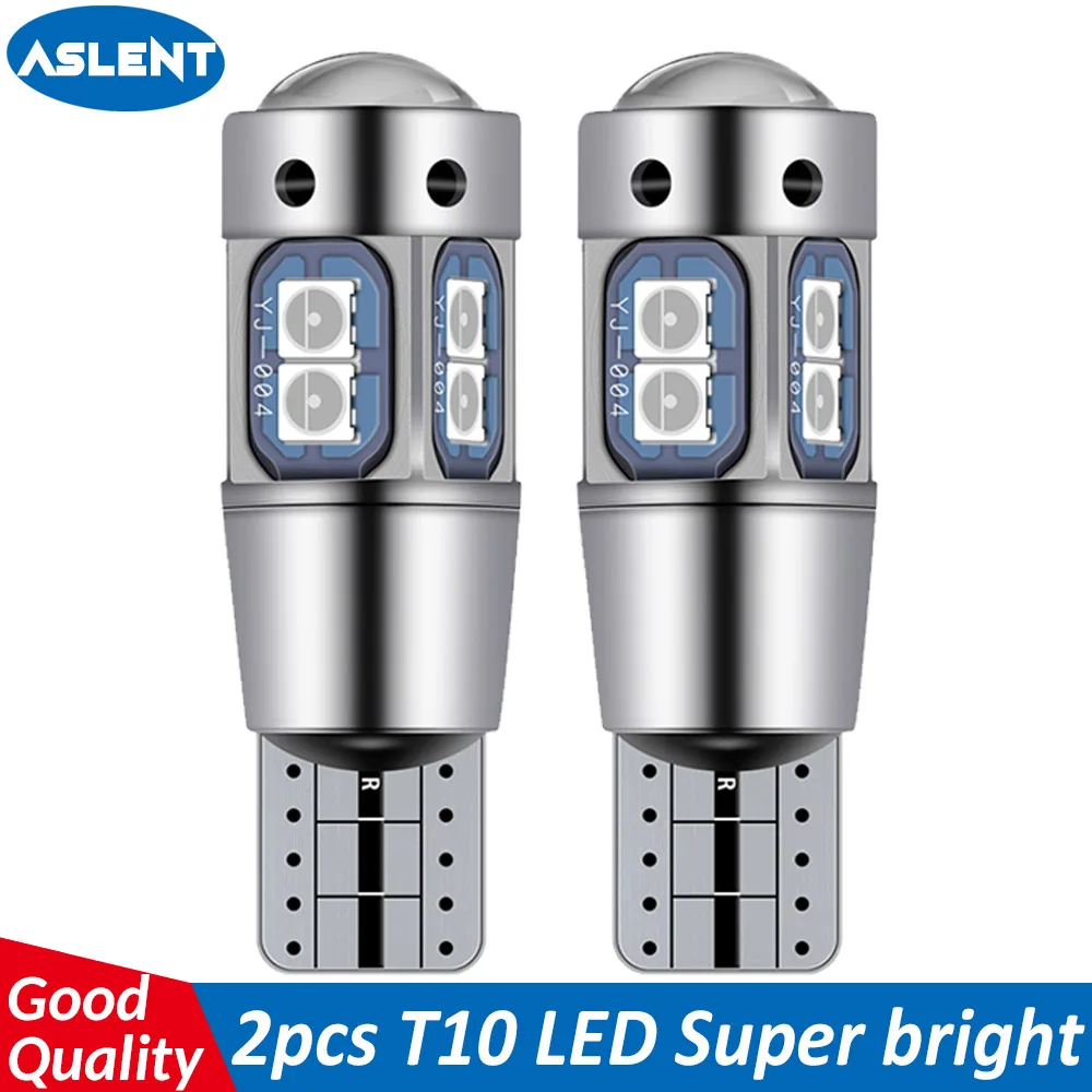 ASLENT высокое качество T10 W5W 168 192 светодиодные задние светильник 3030 10smd 12V для