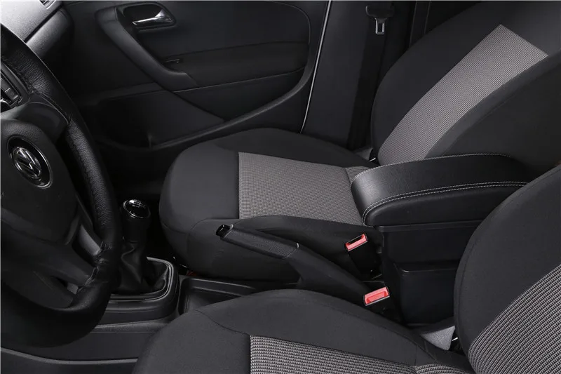 B style gray Для peugeot 206 207 подлокотник коробка центральный магазин содержимое коробка продукты интерьер подлокотник хранения автомобиля-Стайлинг Аксессуары часть - Название цвета: B style gray