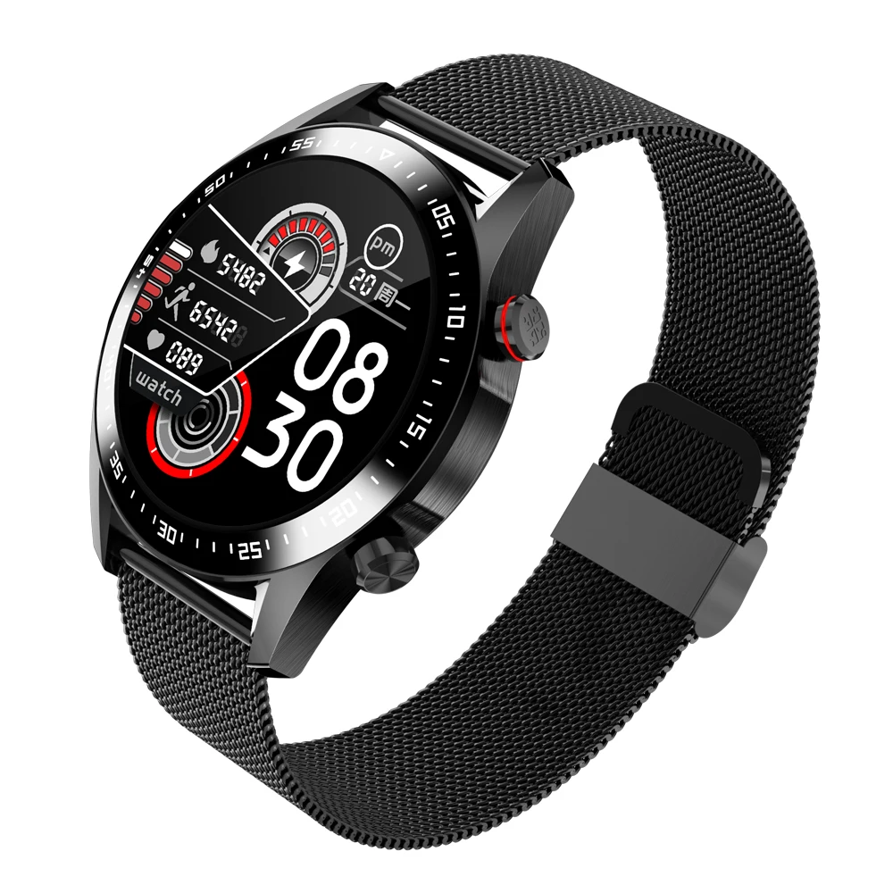 New Smart Watch Man Bluetooth Call Waterproof Movement Measure Heart Rate Sleep Blood Pressure Smartwatch Women For Android IOS