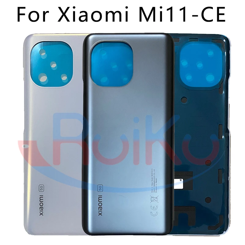 Задняя крышка батарейного отсека для Xiaomi Mi 11 | Мобильные телефоны и аксессуары