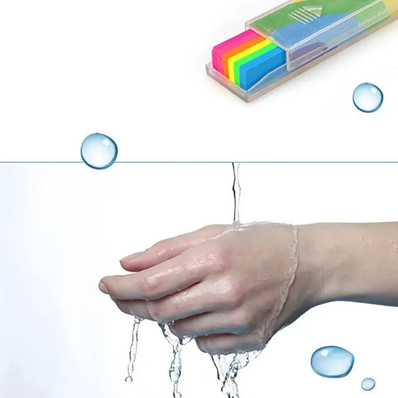 Радужная ручка для нанесения краски пигментная флуоресцентная лица моющийся