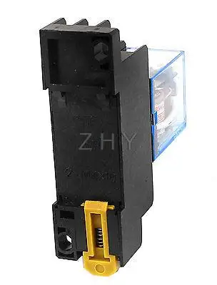 AC 200-220V 5A катушка 8Pin DPDT 35 мм din-рейка электромагнитное реле питания + розетка |