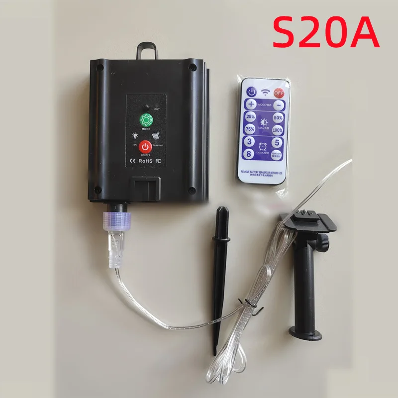 Фсветильник с литиевой панелью и пультом дистанционного управления для