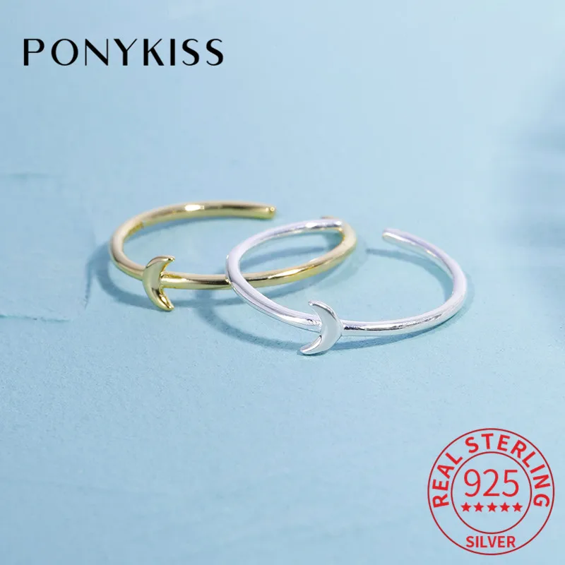 Женское регулируемое Открытое кольцо PONYKISS вечерние аксессуары из 100%