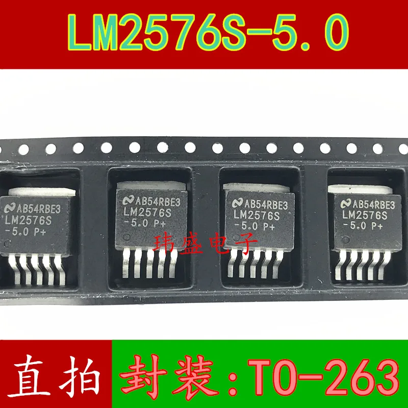 10 шт. LM2576S-5.0 LM2576-5.0 TO-263 | Электронные компоненты и принадлежности