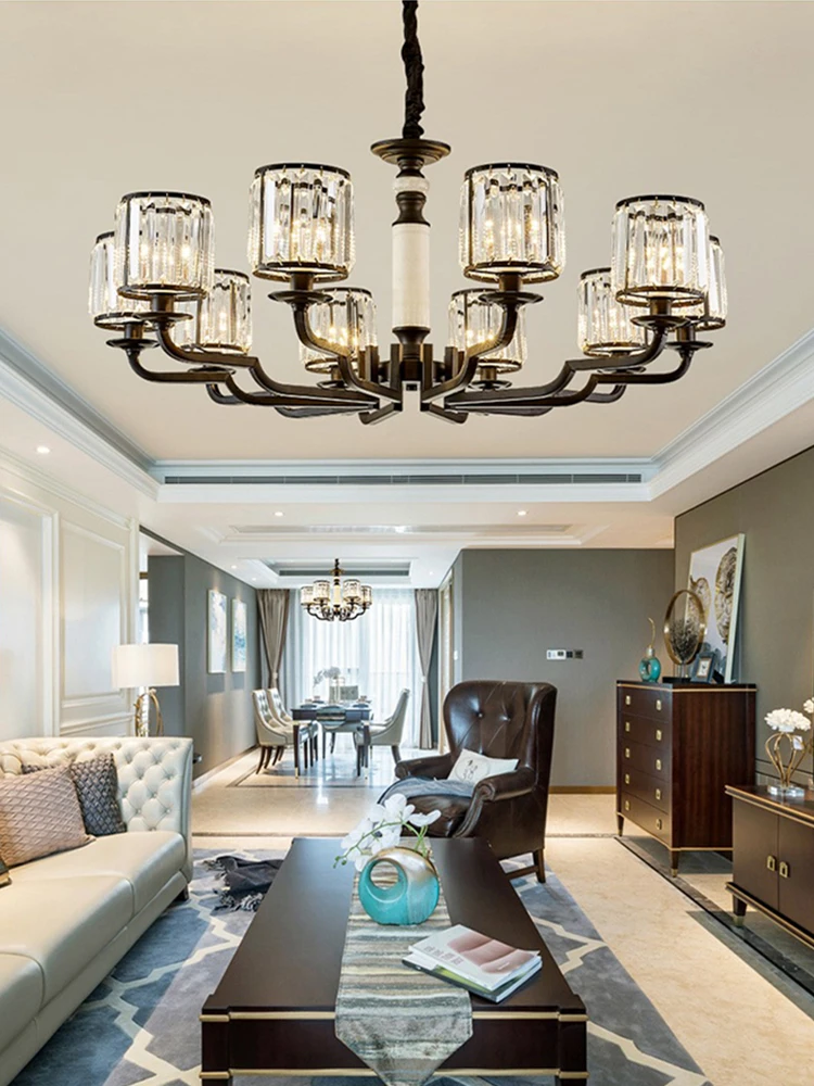 Винтажная хрустальная люстра для гостиной спальни столовой кухни дома Сельский