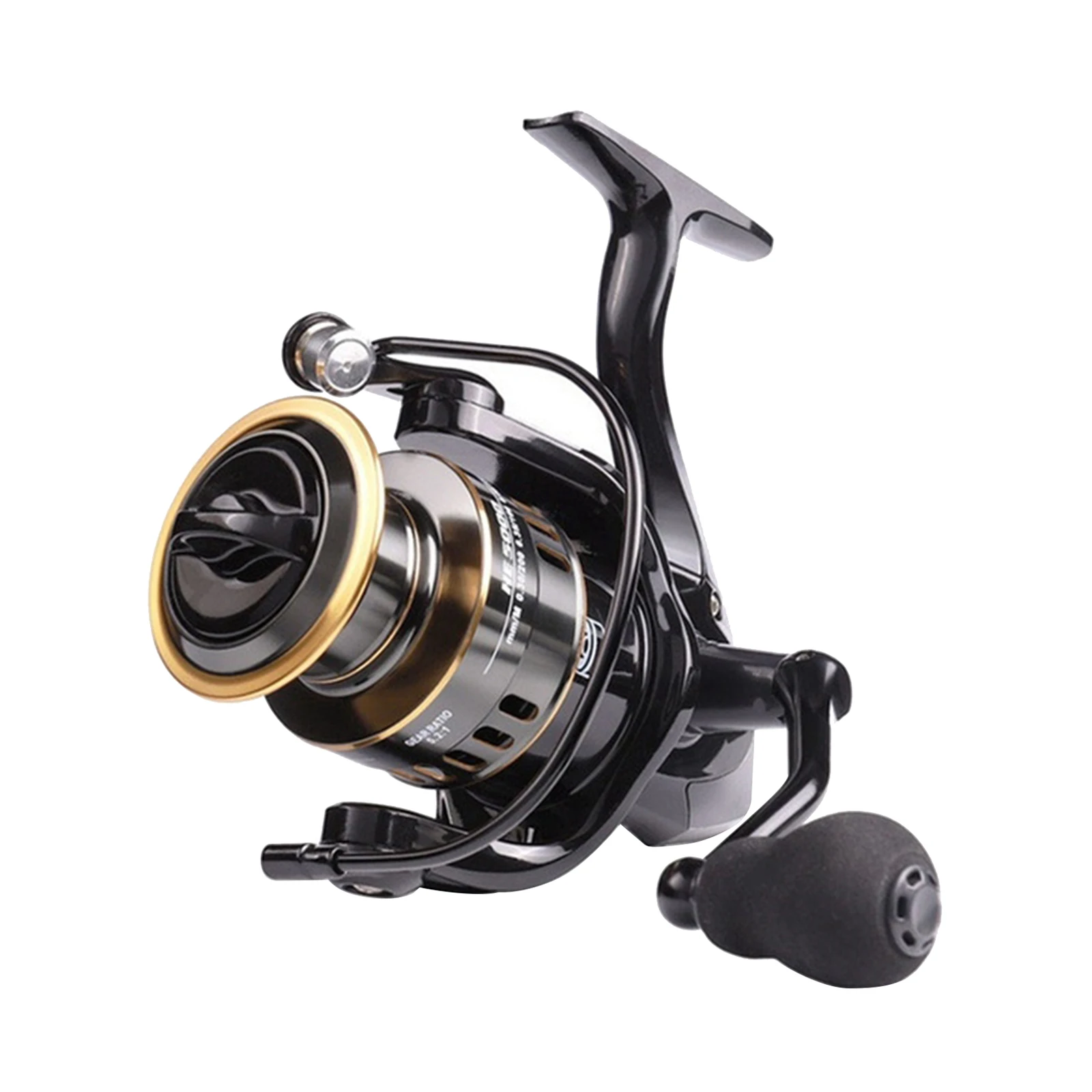 

Spinning Reel 8.1:1 Gear Ratio Smooth Fishing Reel Wheel Right Left Hand