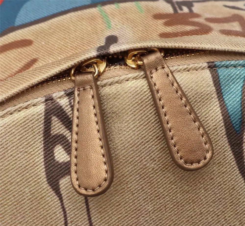 Новинка 2020 стильная женская сумка модный рюкзак с принтом дизайнерская Женская