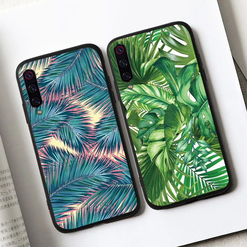 For Huawei Y6 Y7 Y5 Y9 Prime 2019 2018 2017 fashion Case Y 6 5 7 9 on huawi p9lite smart cover funda leaves green | Мобильные