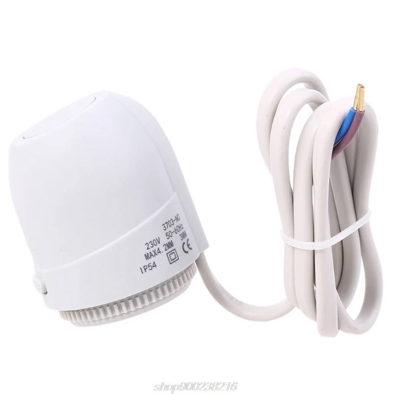 

230V Normally Closed Electric Thermal Actuator Floor Heating -Valve For Underfloor Heating Thermostatic TRV A16 21 Dropshipping