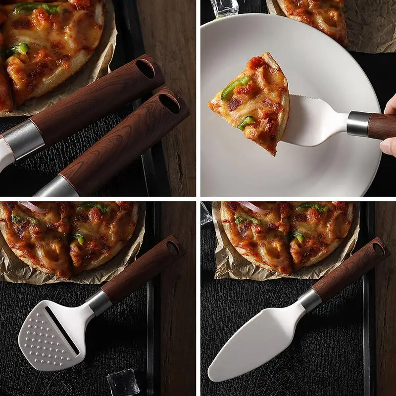 

2PCS Pizza Spatula Nonslip Multi-Purpose Cake Spatula Cheese Spatula For Kitchen DIY Cake Tools & Accessories