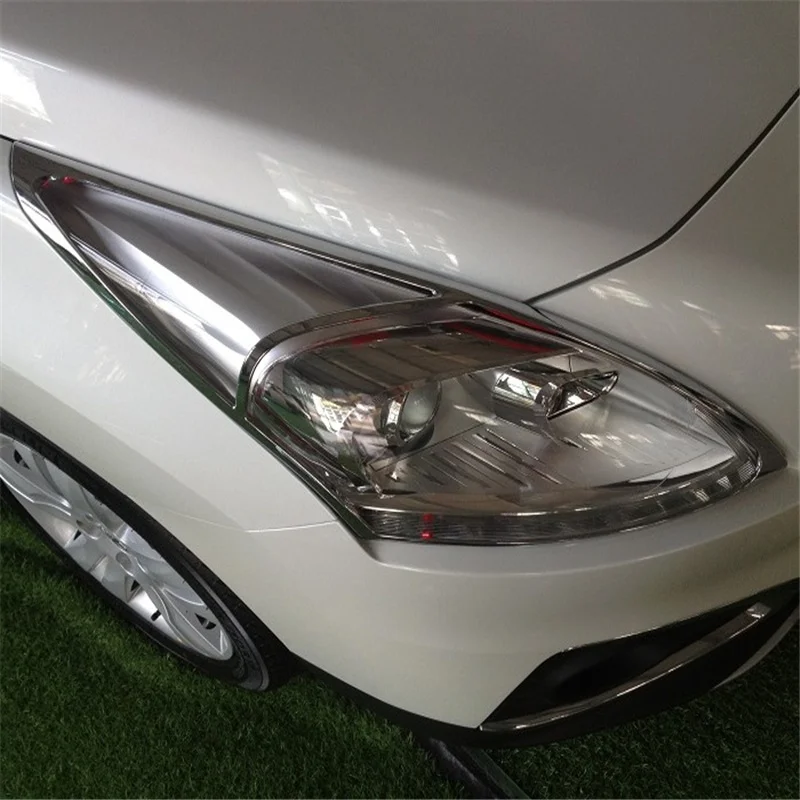 WELKINRY Авто Крышка для Peugeot 3008 T8 1st поколения 2013 2014 2015 2016 ABS хромированные передние