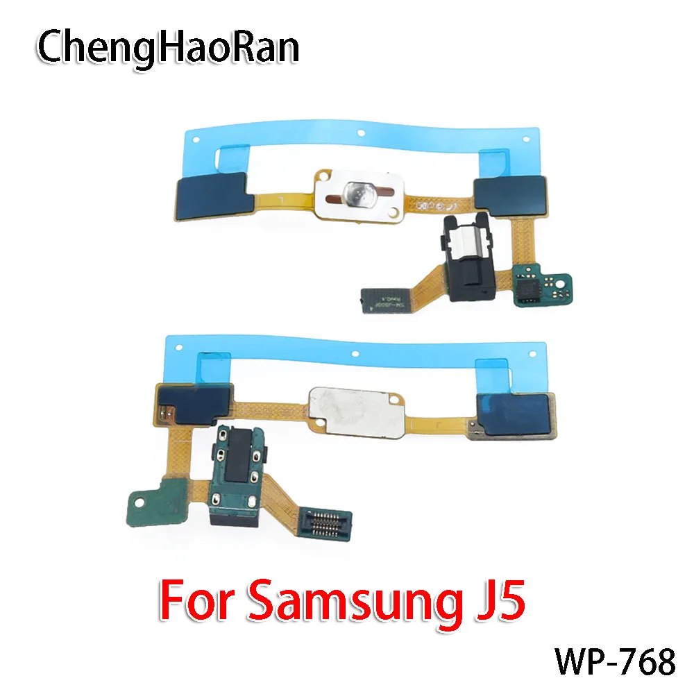 ChengHaoRan 2 шт./лот для samsung J5/J510/J7/J710/J7 Prime G610F Главная Кнопка отпечатков пальцев