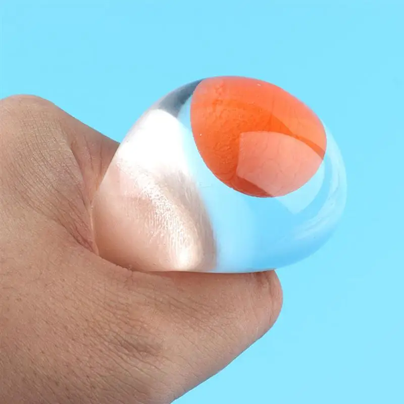 

6pcs TPR Funny Prank Prop Child Squeezing Toy Vent Toy Anxiety Relief Plaything
