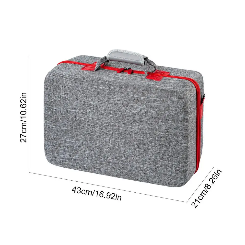 

Adjustable Travel Storage Handbag For Ps5 Console Protective Luxury Bag Waterproof Storage Bag for PS5 Hard Shell Carry Case