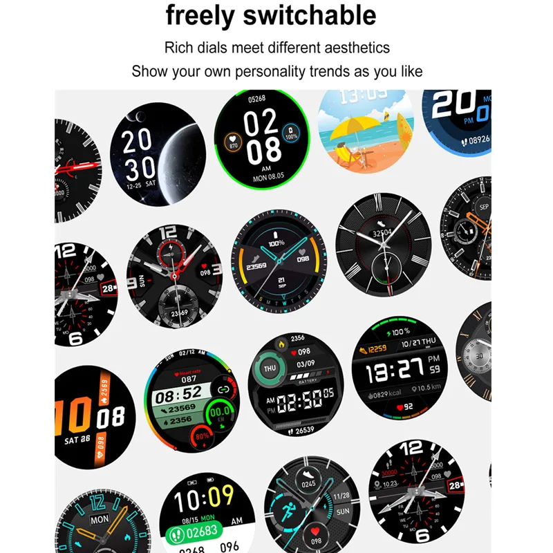 

2020 New Smart Bracelet Bluetooth Call Multiple Sports Watches Heart Rate Blood Pressure Blood Oxygen Sleep Detection Watch Men