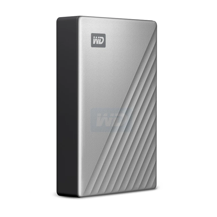 Western Digital 1 ТБ 2 ТБ 4 ТБ WD My Passport Ультра внешний жесткий диск USB-C 256-AES портативное шифрование жесткого диска для Windows Mac
