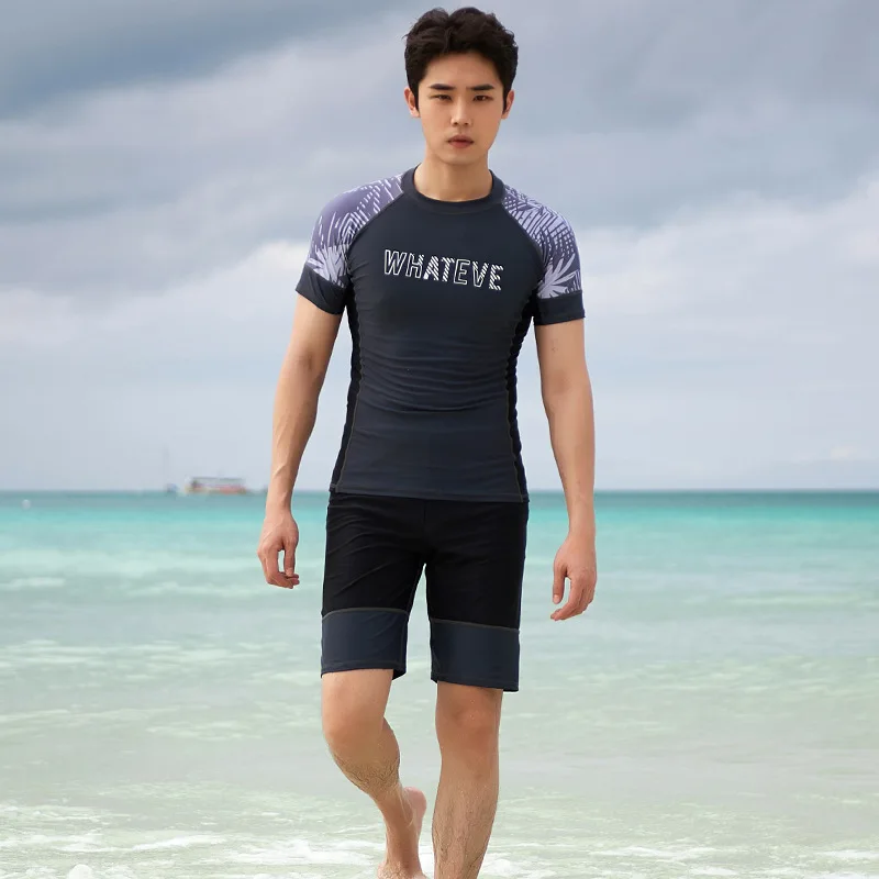 Женский купальник с юбкой размера плюс купальный костюм из двух предметов в