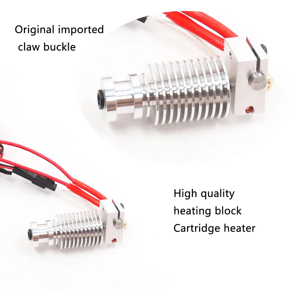 BLV MGN Cube 3d принтер E3D V6 hotend комплект с носками 1,2 м 24V40W картридж термистор e3d v6 blv Горячий Конец сопла 3d принтер части