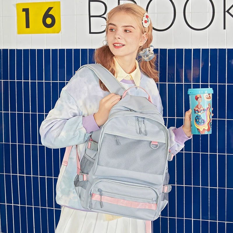 Winner Fashion Big Student Bookbag Rucksack Girls School Bag High Capacity Women Backpack Femal Cute Leisure Travel Mochila