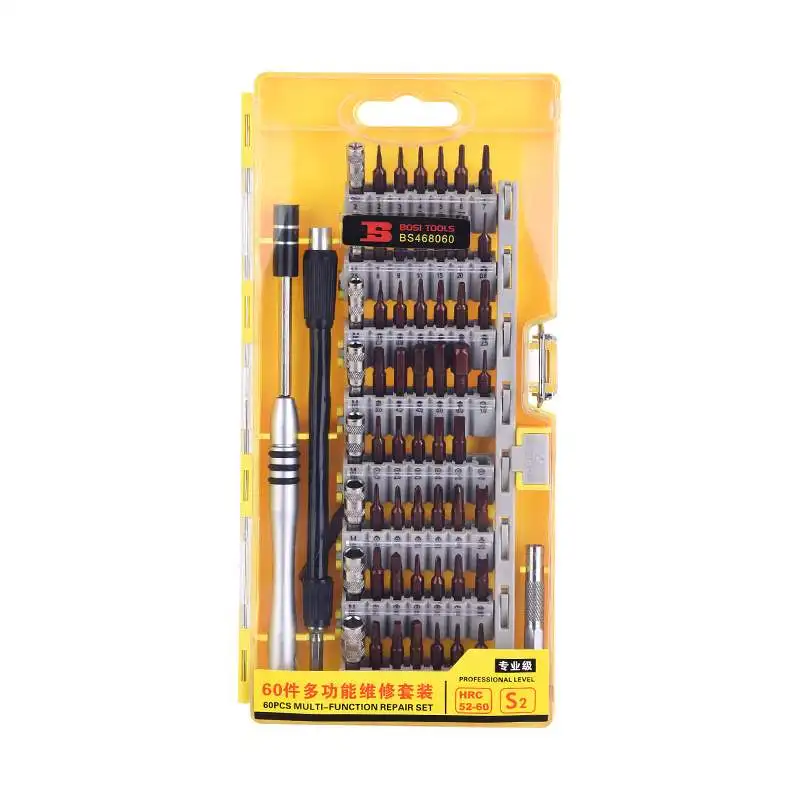 BOSI качественная Новинка 60PC/PDA/мобильный телефон Набор отверток для ремонта|screwdriver