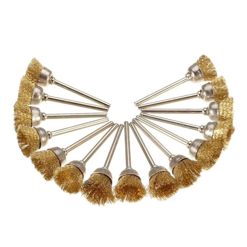 45pcs Copper Wire Brush Wheel Sanding Accessories For Rotary Grinder Tools | Обустройство дома