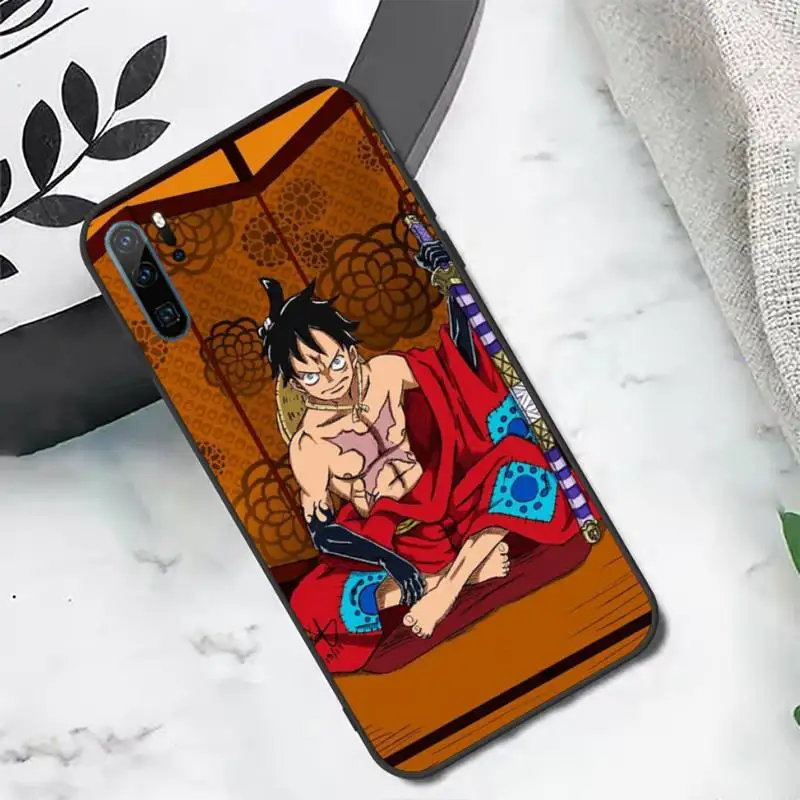

Anime One Piece Luffy ACE Phone Case For Huawei honor Mate P 10 20 30 40 i 9 8 pro x Lite smart 2019 nova 5t