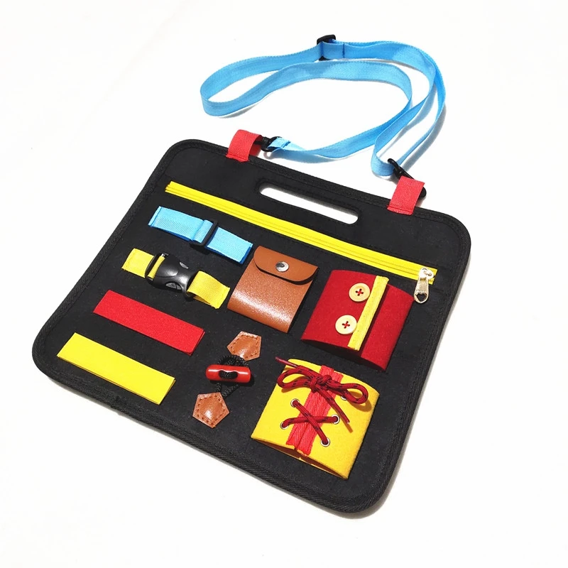 Фетровая подвесная доска детская рабочая игрушка базовые навыки активная