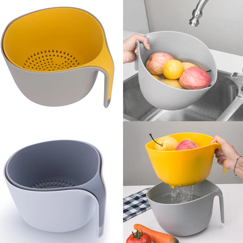 1 утолщение может отделить чашу для мытья и ситечко чаша дуршлаг наборы лапши