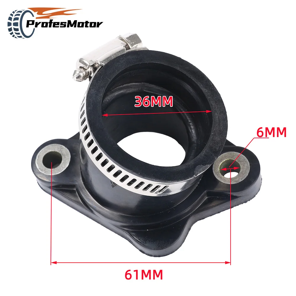

Motorcycle Rubber Adapter Inlet Intake Pipe For MIKUNI VM24 OKO KOSO PE28 30 32 34mm Dirt Bike Racing Carburetor