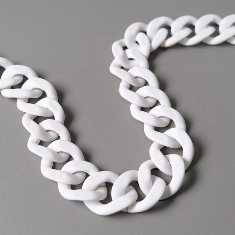 

Acrylic Strap Replacement for Handmade Beach Bag Bucket Handbags Top Handle Bags J60D