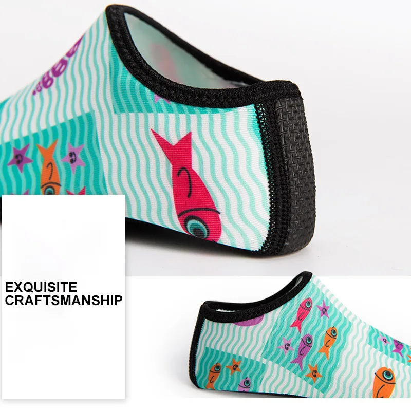 Пляжные Носки для плавания Нескользящая обувь Спортивная занятий фитнесом и