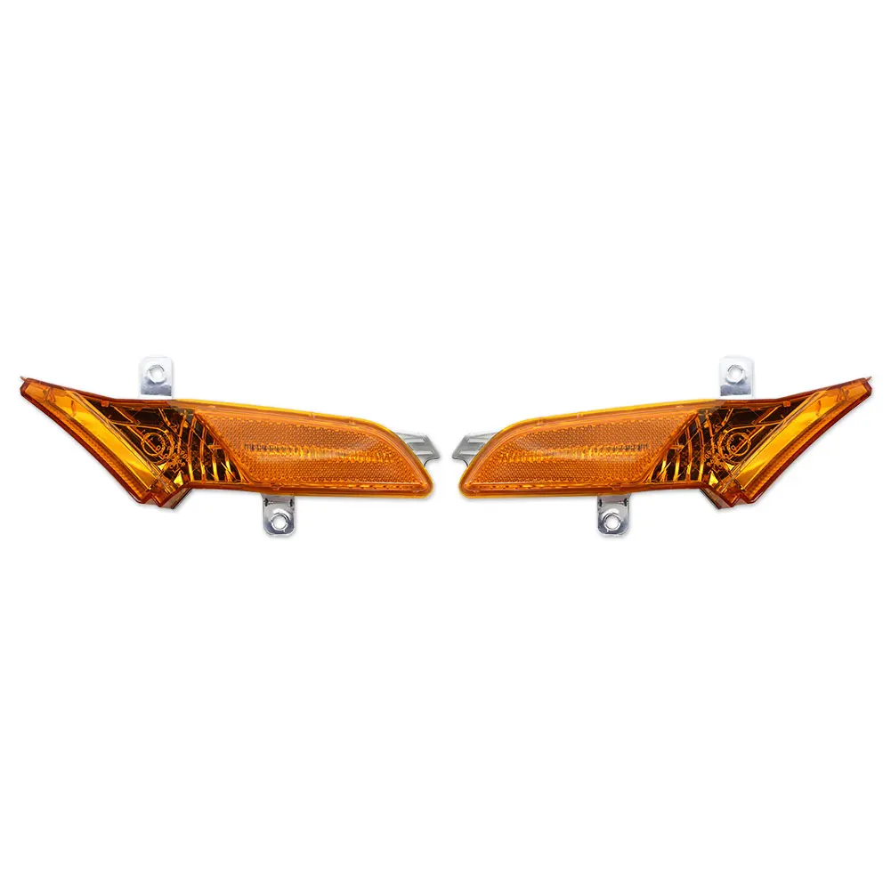 

VODOOL Left Right Fender Side Marker Light Amber Lens for Porsche Cayenne 08-10