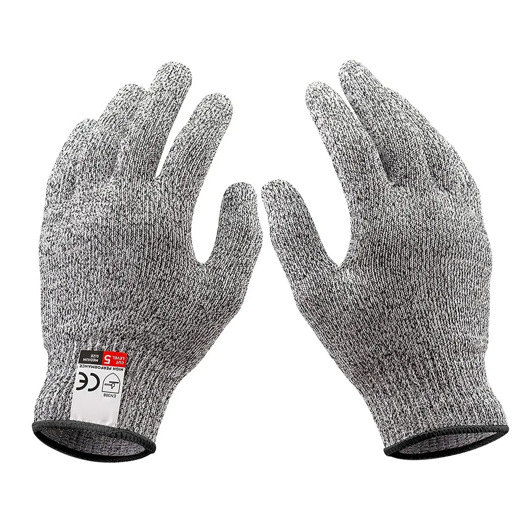 

Cut-resistant level 5 kite fishing gloves wear-resistant anti-puncture anti-skid Metal Mesh Kitchen Butcher Tactical tool