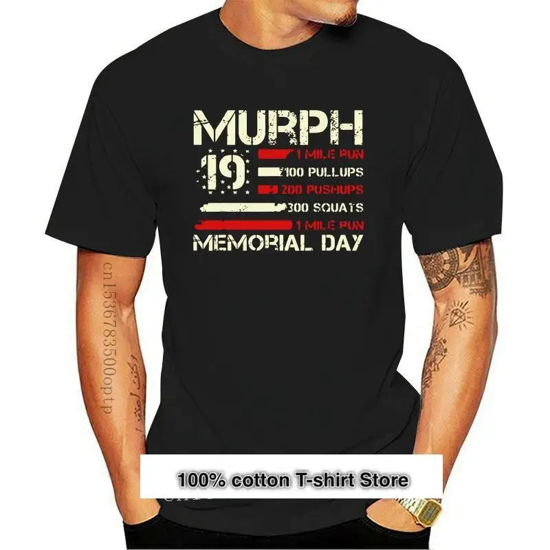 

Camiseta de día conmemorativo para hombre mujer, camisa de entrcon de 19 V, Murph, nueva, 2021