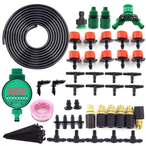 50 м Микро Капельное Орошение Садоводство автополив таймер набор туман система охлаждения домашние инструменты для растений автоматические наборы распыления двор