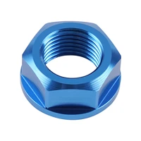 motorcycle front axle shaft lock nut rim for yamaha yz125 yz250 yz250f yz450f yz125x yz250x wr250f wr450f wr250r wr250x wr yz