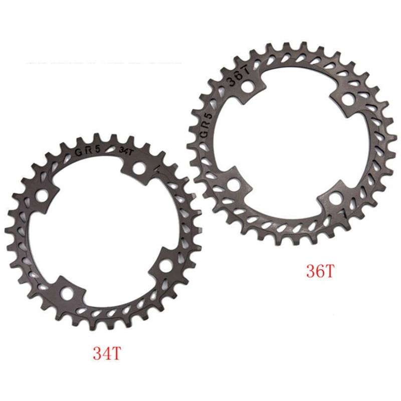 

Mountain Bike Chainring Titanium Alloy Chainring Hollow Positive And Negative Chainring Bcd104 Mountain Gear Wheel