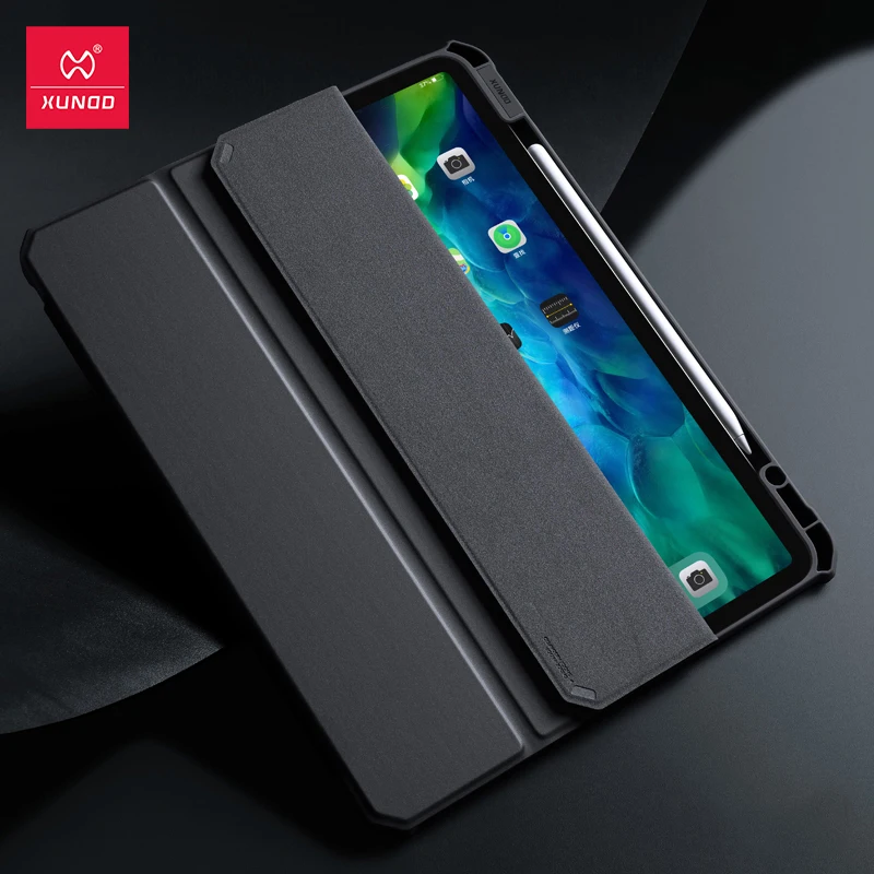 Кожаный чехол для планшета iPad 8 го поколения 10 2 2020 XUNDD ipad защитный 2|Чехлы