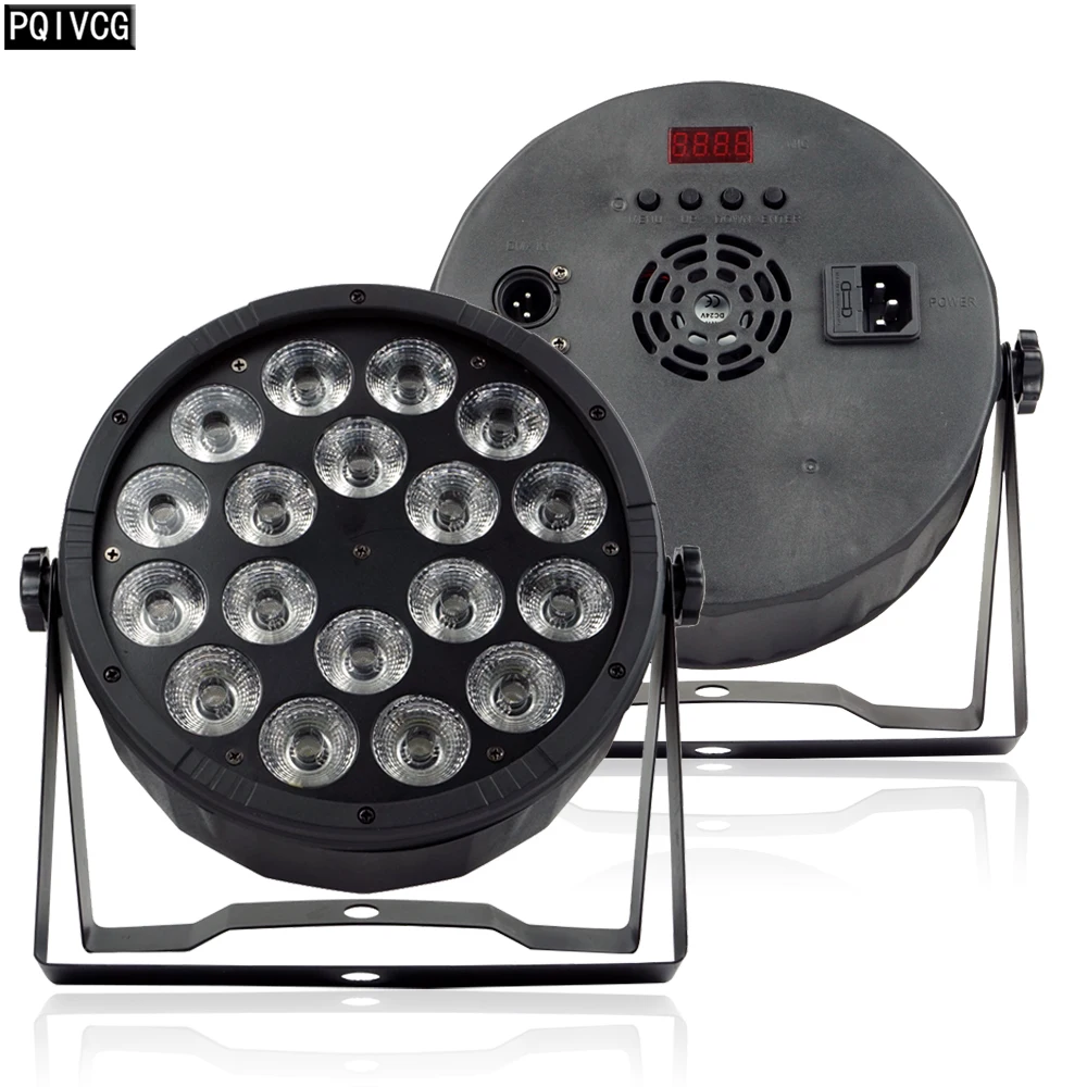 Большой объектив 18x12 Вт светодиодный прожсветильник Тор Par RGBW 4 в 1 DMX512