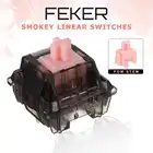 Новое поступление, Feker, 110 шт., 3-контактные линейные переключатели, переключатель для механической клавиатуры