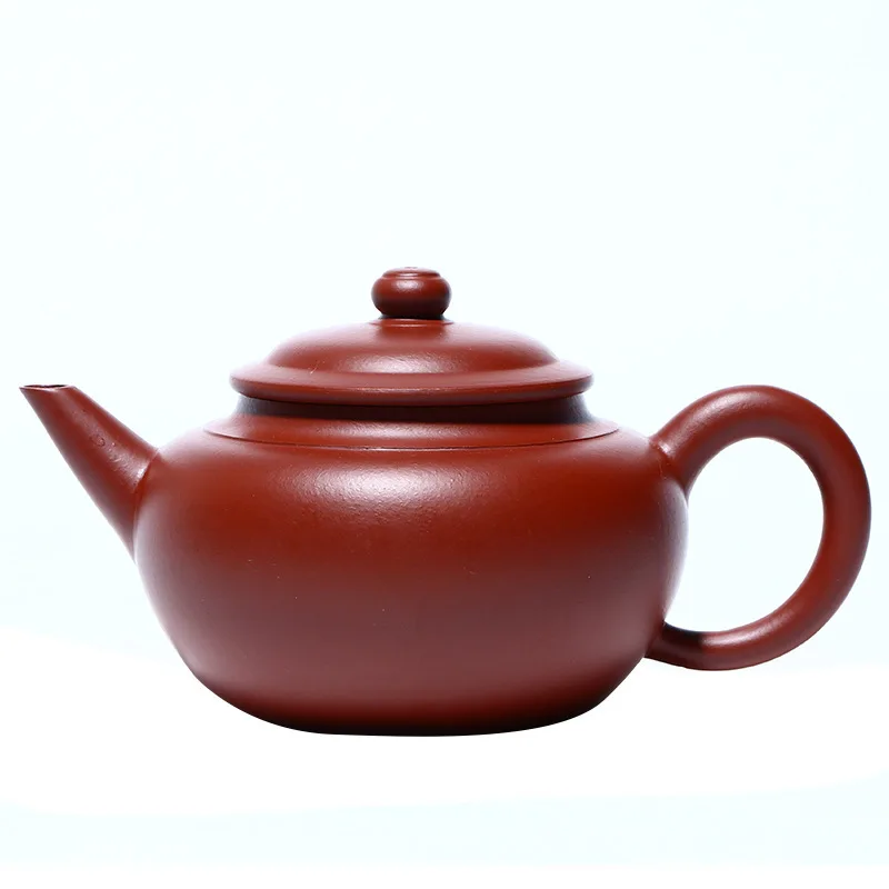 

Yixing Dark-red Enameled Pottery Teapot Raw Ore Bright Red Robe Level Fund Teapot Famous Xu Feng Cargo