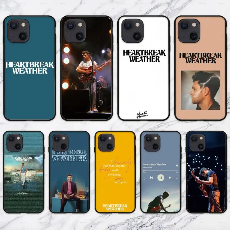 

Niall Horan Heartbreak weather Phone Case For iPhone 11 12 Mini 13 Pro XS Max X 8 7 6s Plus 5 SE XR Shell